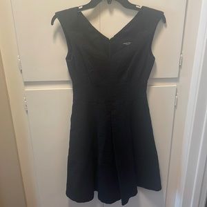 Nanette Lepore Brocade Lace Black Dress